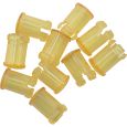 51518 LED Kappen 5mm gelb transparent (10 Stück) Thumbnail 1