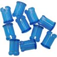 51517 LED Kappen 5mm blau transparent (10 Stück) Thumbnail 1