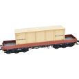 NW 52043 TT Schwerlastwagen Sas 4850, DR, Ep.IV, mit Holzkiste 'Wartburg' Thumbnail 1