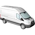 54502 H0 Ford Transit Kastenwagen, Weiß Thumbnail 1