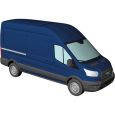 54501 H0 Ford Transit Kastenwagen, Blau Thumbnail 1