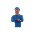89732 E-Lokführer gerade - blau Thumbnail 1