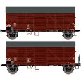 EX23643 H0 2er Set gedeckte Güterwagen Bremen, DR, Ep. IV Thumbnail 1
