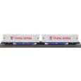 18075 TT Containertragwagen Sggmrss m. zwei 45‘ Containern YANG MING, ITL, Ep.VI Thumbnail 2