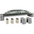 120507 H0 Bogenbrücke, 2-gleisig Thumbnail 1