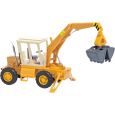 54402 H0 TIH 445 Schlepper mit Baggerschaufel, Orange/Beige Thumbnail 1
