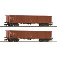 6680015 TT 2-tlg. Set: Offene Güterwagen, CSD, Ep. IV Thumbnail 1