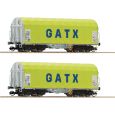6680011 TT 2-tlg. Set: Schiebeplanenwagen, GATX, Ep. VI Thumbnail 1