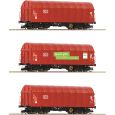 6680012 TT 3-tlg. Set: Schiebeplanenwagen, DB AG, Ep. VI Thumbnail 1