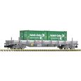 6660092 N Rungenwagen Res mit zwei 20'-Containern, SBB, Ep. VI 'Kehrli+Oeler' Thumbnail 1