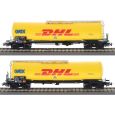 28305 H0 2er Set Knickkesselwagen "DHL", DB AG, Ep. VI Thumbnail 1