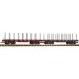 38797  G 2er Set Flachwagen mit Runge, D&RGW Thumbnail 1