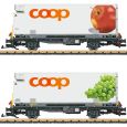 45887 G Containerwagen Set "COOP", RhB, Ep. VI Thumbnail 1