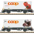 45888 G Containerwagen Set "COOP", RhB, Ep. VI Thumbnail 1