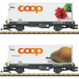 45889 G Containerwagen Set "COOP", RhB, Ep. VI Thumbnail 1