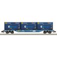 18434 N Containertragwagen, Sgnss, GATX, Ep. VI Thumbnail 1