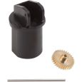 163501 Motorhalter für Ø 10 mm Motor, Achse 24 mm / Modul 0,3 Z30 Thumbnail 1