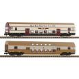 6260074 N 2er Set Doppelstockwagen mit Steuerwagen, DR, Ep. IV, Set 1 Thumbnail 1