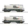 6600191 H0 2er Set Silowagen Uacns, Wascosa, Ep. VI 'Jura Cement' Thumbnail 1