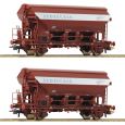 6600124 H0 2er Set Schwenkdachwagen Tdgs, DB, Ep. IV Thumbnail 1