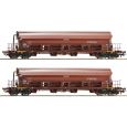 6600125 H0 2er Set Schwenkdachwagen Tads-y, DR, Ep. IV Thumbnail 1