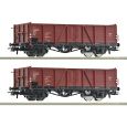6600194 H0 2er Set Offene Güterwagen El-u, DR, Ep. IV Thumbnail 1