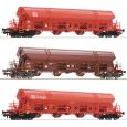 6600153 H0 3er Set Schwenkdachwagen Tadgs 959, DB AG, Ep. VI Thumbnail 1