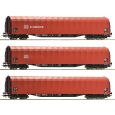 6600156 H0 3er Set Schiebeplanenwagen Rilns, DB AG, Ep. VI Thumbnail 1