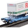 6600117 H0 Doppeltaschen-Gelenkwagen mit LkW-Aufliegern Sdggmrs 738, T3000e Thumbnail 2