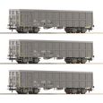6600203 H0 3er Set Offene Güterwagen Fas, SNCF, Ep. V-VI Thumbnail 1