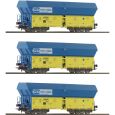 6600136 H0 3er Set Selbstentladewagen Falns, PKP, Ep. V-VI Thumbnail 1