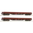 6600186 H0 2er Set Rungenwagen Res, ZSSK-Cargo, Ep. VI Thumbnail 1