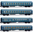 HN4481 N 4er Set Personenwagen 'Tourex', DR, Ep. III Thumbnail 1
