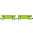 HR6674 H0 2er Set Getreidesilowagen, GATX, Ep. VI 'RAIL CARGO GROUP' Thumbnail 1