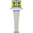 1378 H0 Taxistand mit LED-Beleuchtung Thumbnail 1