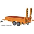 8217 H0 CarMotion Tandem Tieflader, kommunalorange,Funktionsmodell Thumbnail 1