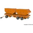 8225 H0 CarMotion 3-achs Containeranhänger, kommunalorange, Funktionsmodell Thumbnail 2