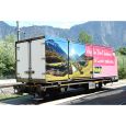 9469169 0m Containertragwagen Lb 7859 mit Volg-Container "Lavin", RhB, Ep. VI Thumbnail 1