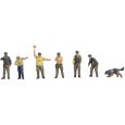 35010 N Polizisten, grüne Uniform Thumbnail 1