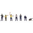 35011 N Polizisten, blaue Uniform Thumbnail 1