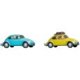 44605 Z VW Käfer, 2 Stück, blau und gelb Thumbnail 1