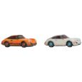 44606 Z Porsche 911, 2 Stück, orange und weiß Thumbnail 1