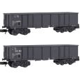 HN6535 N 2er Set offene Güterwagen Eaos beladen mit Schrott, SNCF, Ep. IV Thumbnail 1