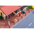 170316 H0 PREMIUM Straßenfolie Klinkerpflaster, rot, 30 x 12 cm Thumbnail 3