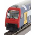 70065 H0 3er Set Doppelstockwagen mit Steuerwagen, SBB, Ep. V Thumbnail 3