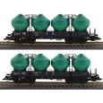 01116 TT 2er Set Staubsilowagen Uacs 451.1, Transportservics s.r.o. Beroun Thumbnail 1
