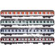 AC55343 H0 4er Set D-Zug Popart, DB, Ep. IV Thumbnail 1
