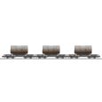 L260175 N 3-tlg. Set Schwerlastwagen, Rlmmp 650, DB, Beladung Kessel, Ep. IV Thumbnail 1