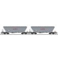 L260229 N 2-tlg. Set Getreidetransportwagen Uagpps, "NACCO", Ep. VI Thumbnail 1