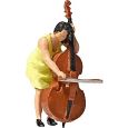 28273 H0 Musikantin mit Kontrabass Thumbnail 1